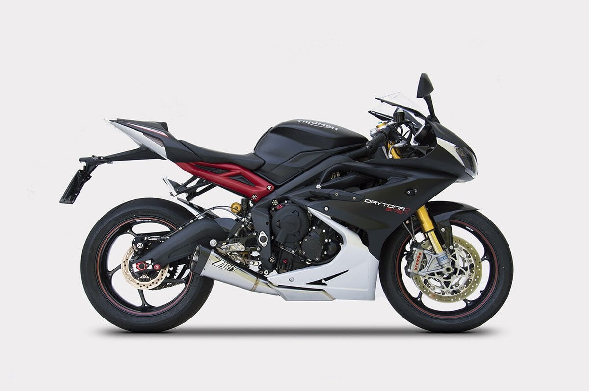 TRIUMPH DAYTONA 675 EGZOZ | ''SHORT'' SLIP-ON (13-16)