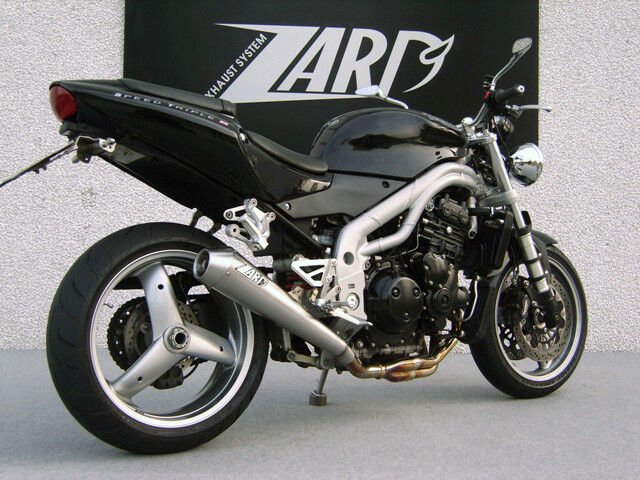 TRIUMPH SPEED TRIPLE 955 EGZOZ /''CONICAL'' SLIP-ON (02-04)