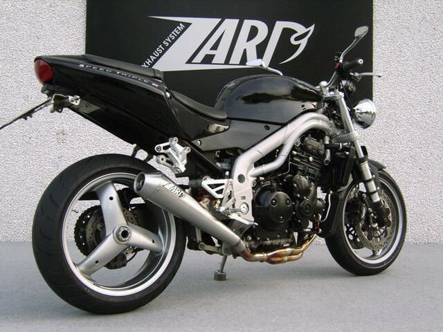 TRIUMPH SPEED TRIPLE 955 EGZOZ /''CONICAL'' SLIP-ON (02-04)