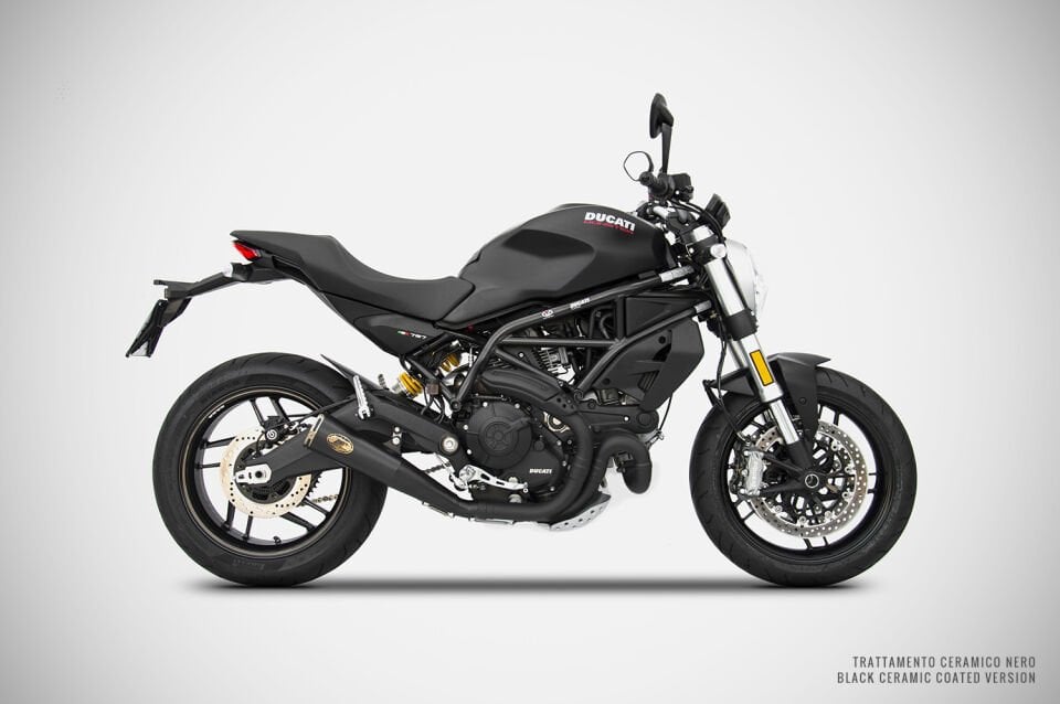 DUCATI MONSTER 797 EGZOZ | ''ZUMA'' SLIP-ON (17-19)