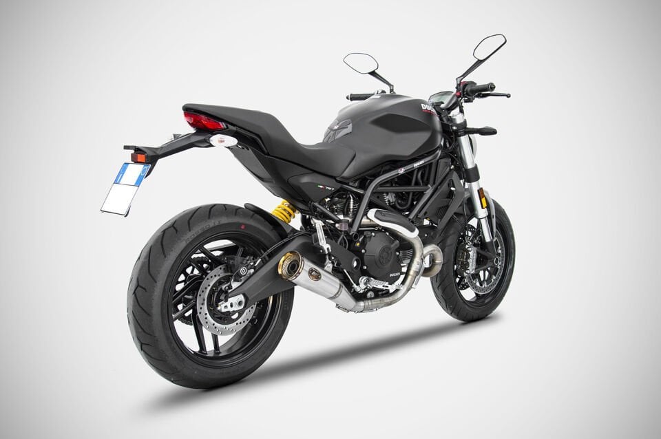 DUCATI MONSTER 797 EGZOZ | ''ZUMA'' SLIP-ON (17-19)