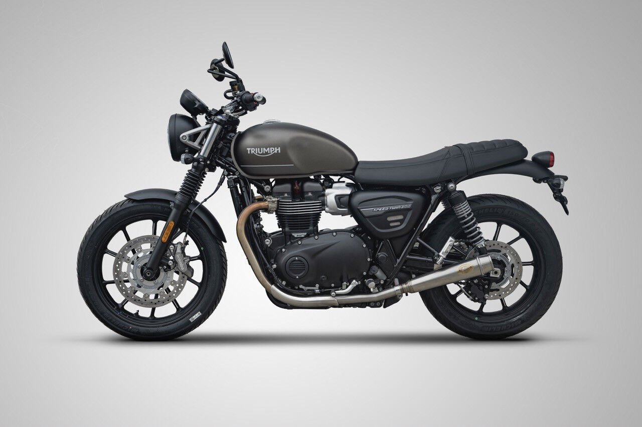 TRIUMPH SPEED TWIN 900 EGZOZ | SLIP-ON (21-25)