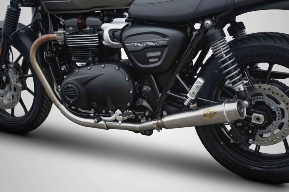 TRIUMPH SPEED TWIN 900 EGZOZ | SLIP-ON (21-23)