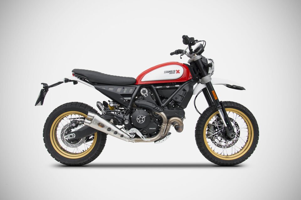 DUCATI SCRAMBLER DESERT SLED 800 EGZOZ | ''SPECIAL ED.'' SLIP-ON (17-20)