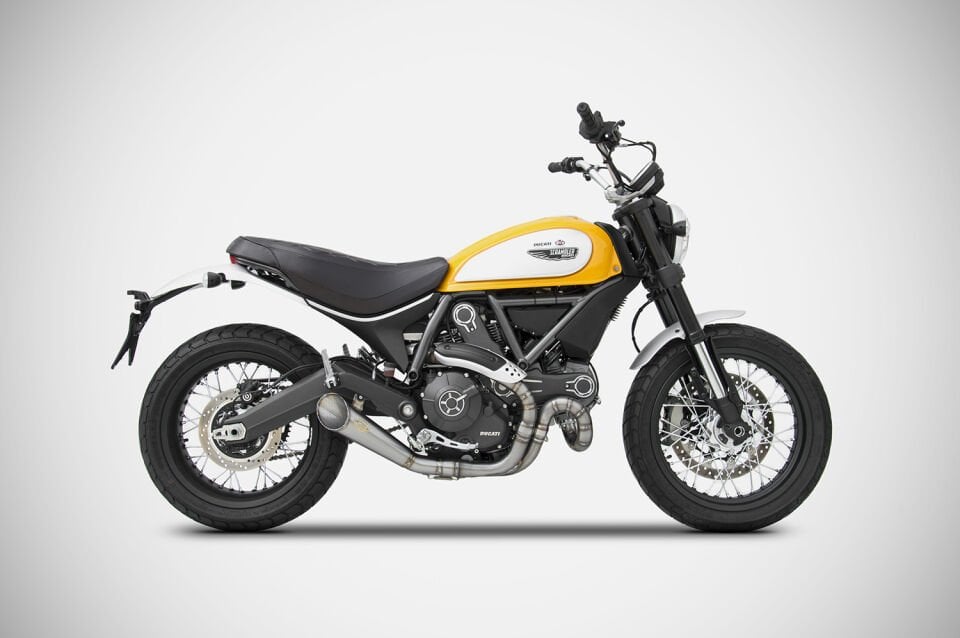 DUCATI SCRAMBLER 800 EGZOZ | ''CONICAL'' FULL SISTEM (15-16)