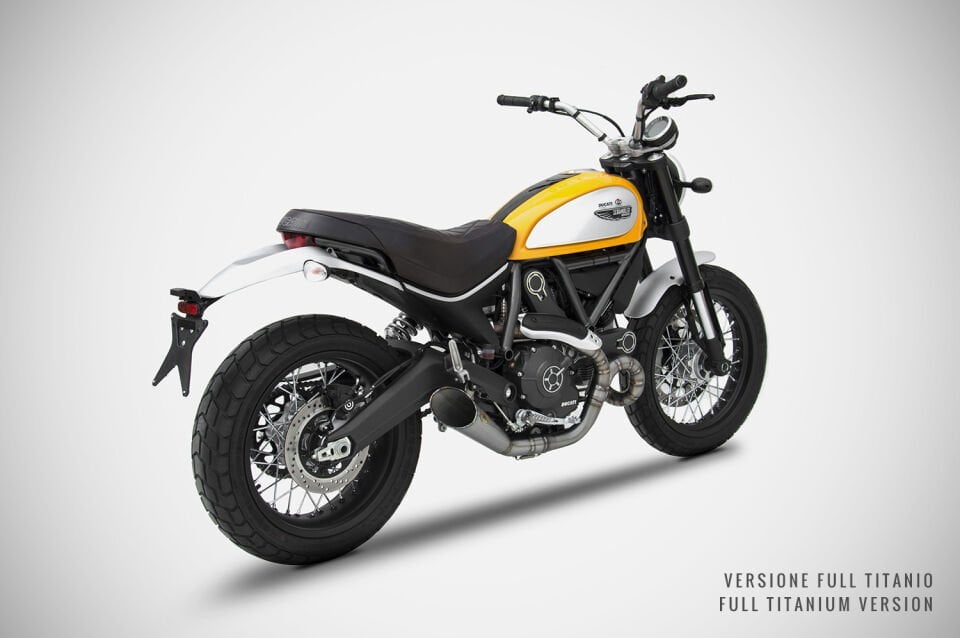DUCATI SCRAMBLER 800 EGZOZ | ''CONICAL'' FULL SISTEM (15-16)