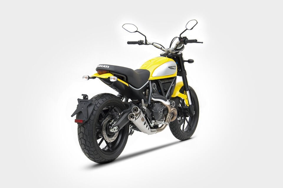 DUCATI SCRAMBLER 800 EGZOZ | ''SPECIAL ED.'' SLIP-ON (15-16)