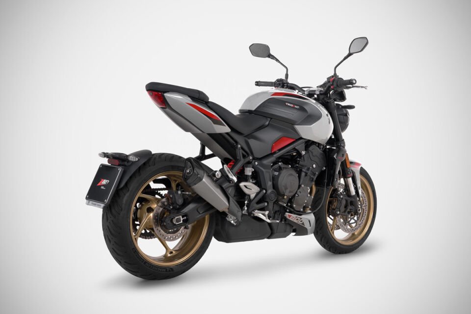 TRIUMPH TRIDENT 800 EGZOZ | SLIP-ON (2026)