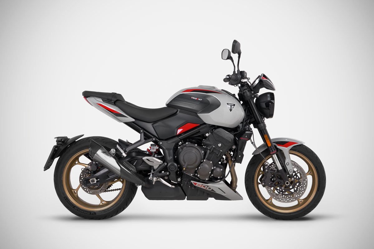 TRIUMPH TRIDENT 800 EGZOZ | SLIP-ON (2026)
