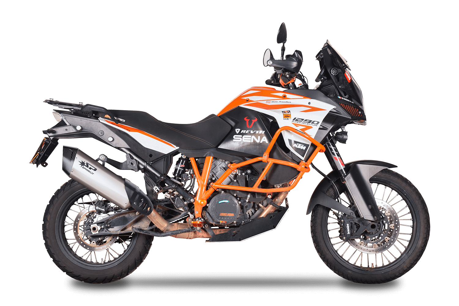 KTM 1290 SUPER ADV.  EGZOZ | SLIP-ON ''FIGHTER'' (17-20)