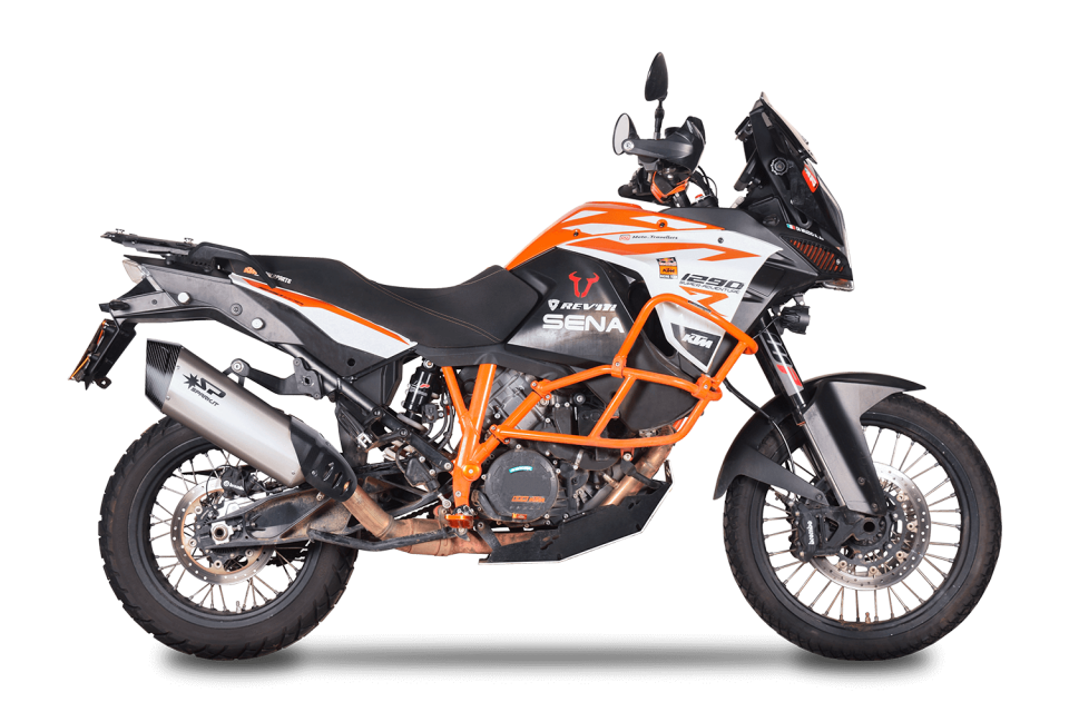 KTM 1290 SUPER ADV.  EGZOZ | SLIP-ON ''FIGHTER'' (17-20)