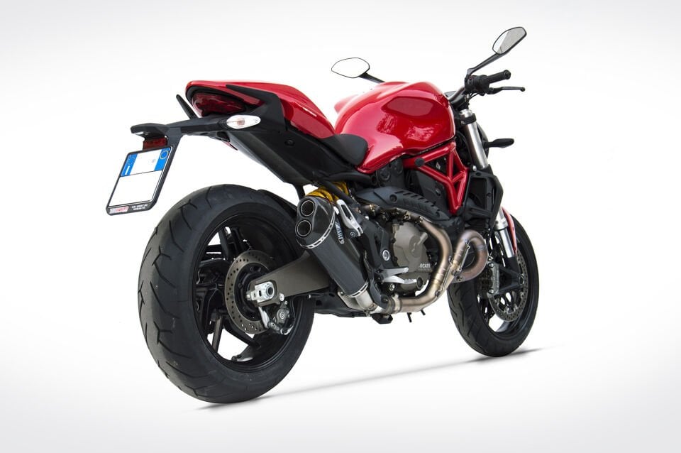 DUCATI MONSTER 821 EGZOZ | SLIP-ON (15-17)