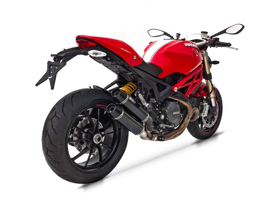 DUCATI MONSTER 1100 EVO | ''OVERLAPPED'' SLIP-ONS (11-13)