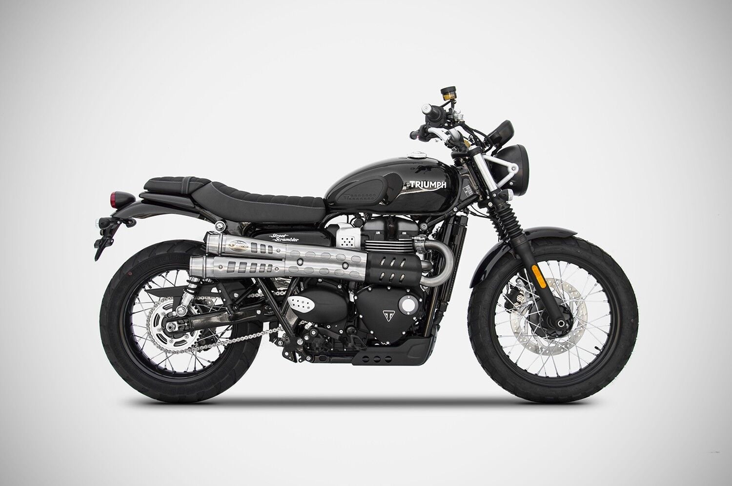 TRIUMPH STREET SCRAMBLER 900 EGZOZ | ''SIX DAYS'' SLIP-ONS (24-25)