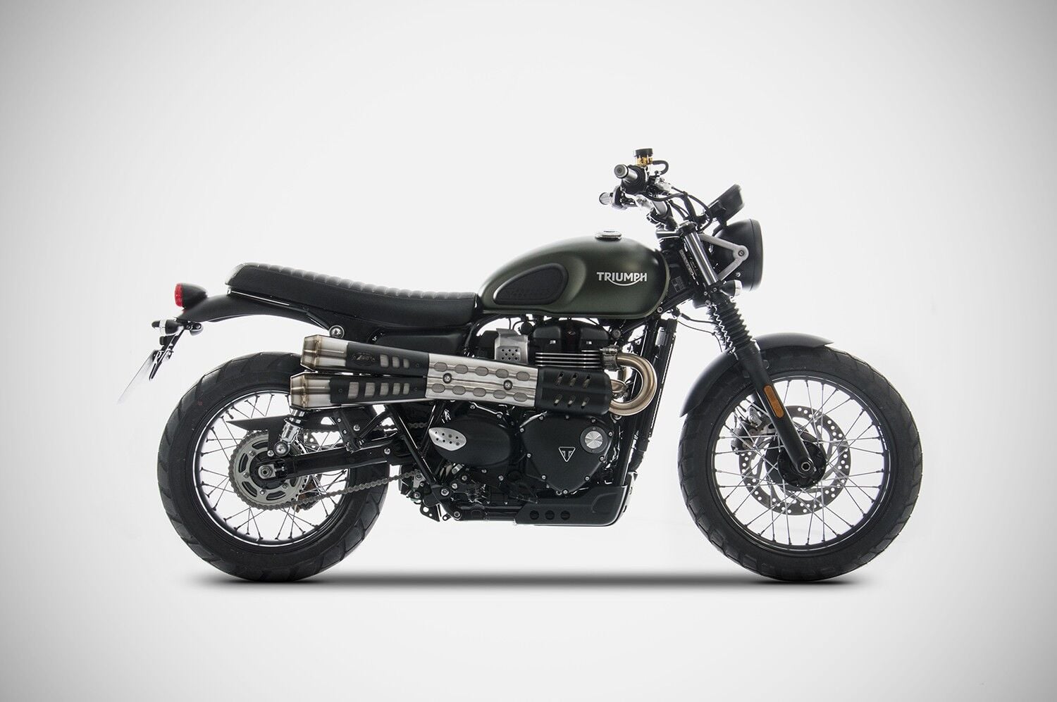 TRIUMPH SCRAMBLER 900 EGZOZ | ''CONICAL'' SLIP-ON (24-25)