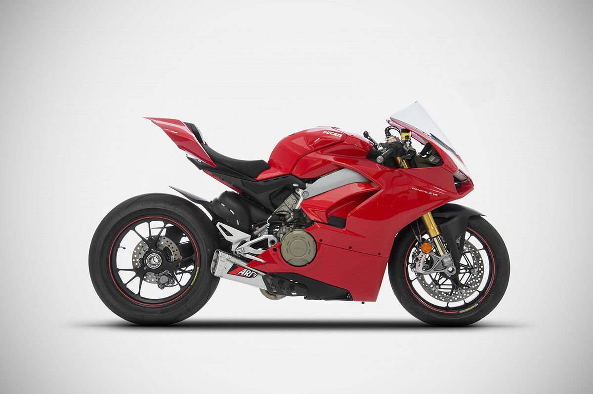 PANIGALE V4-V4S EGZOZ | COMPENSED SLIP-ON (18-23)
