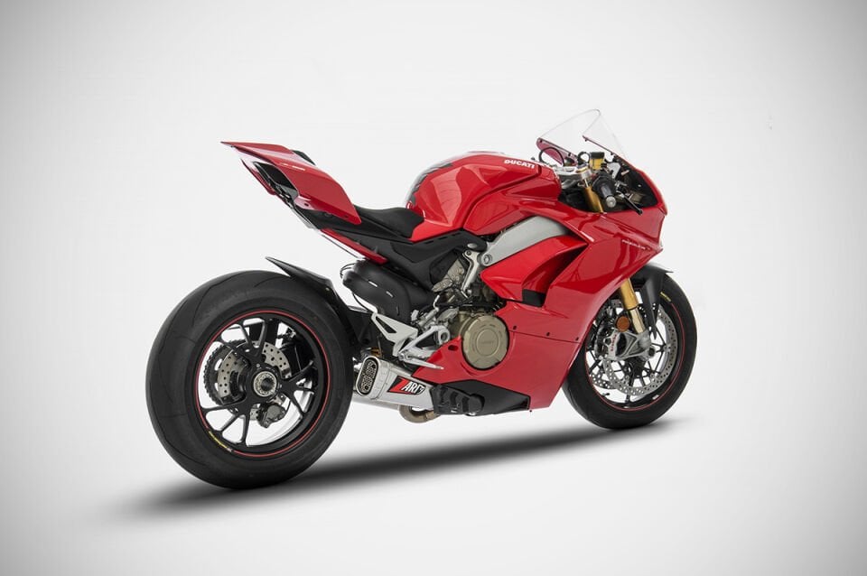PANIGALE V4-V4S EGZOZ | COMPENSED SLIP-ON (18-23)