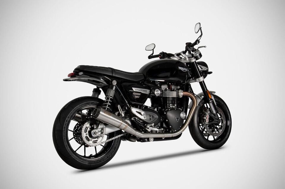 TRIUMPH SPEED TWIN 1200 EGZOZ | ''CONICAL'' SLIP-ON (21-24)