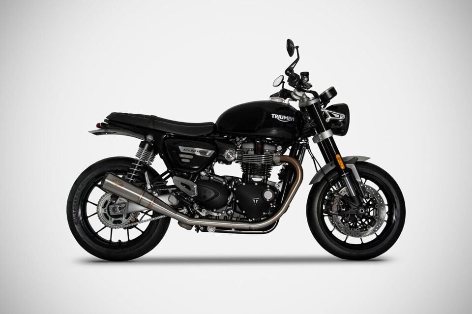 TRIUMPH SPEED TWIN 1200 EGZOZ | ''CONICAL'' SLIP-ON (21-24)