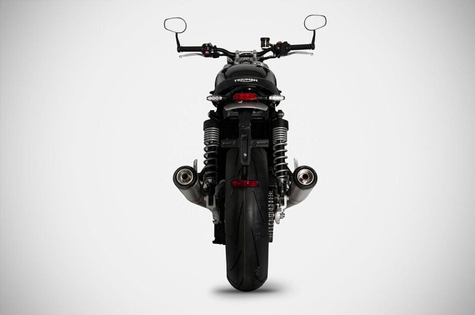 TRIUMPH SPEED TWIN 1200 EGZOZ | ''CONICAL'' SLIP-ON (21-24)