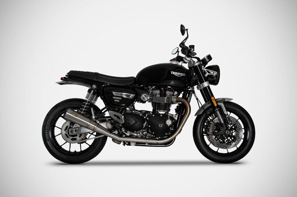 TRIUMPH THRUXTON R/RS 1200 | ''CONICAL'' SLIP-ON EGZOZ (21-24)