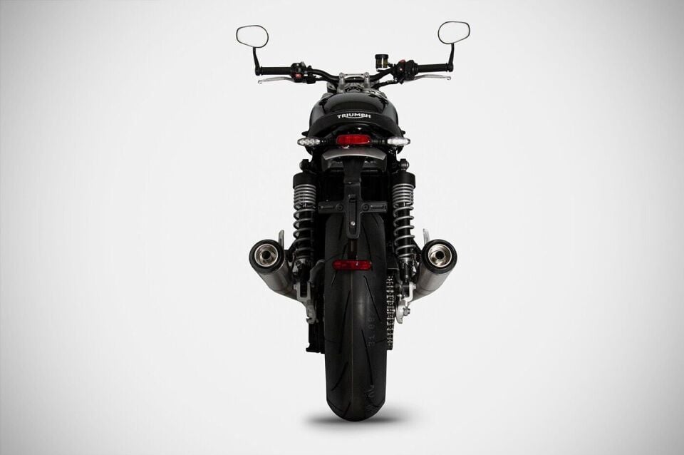 TRIUMPH THRUXTON R/RS 1200 | ''CONICAL'' SLIP-ON EGZOZ (21-24)