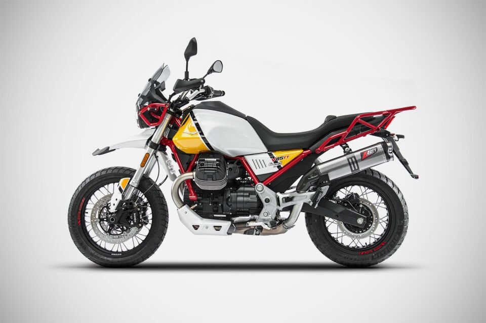 MOTO GUZZI V85 TT EGZOZ | SLIP-ON  (19-23)