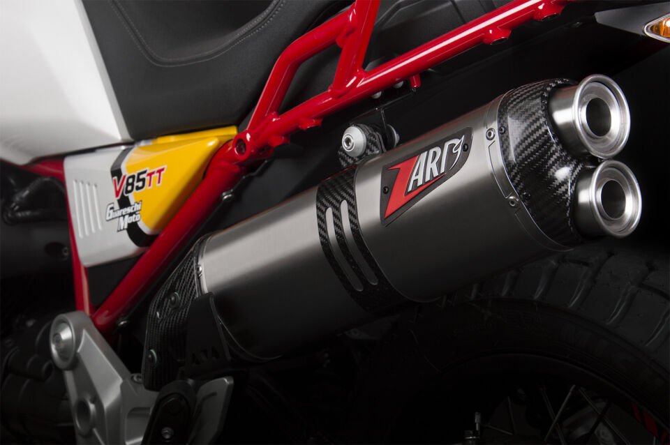 MOTO GUZZI V85 TT EGZOZ | SLIP-ON  (19-23)