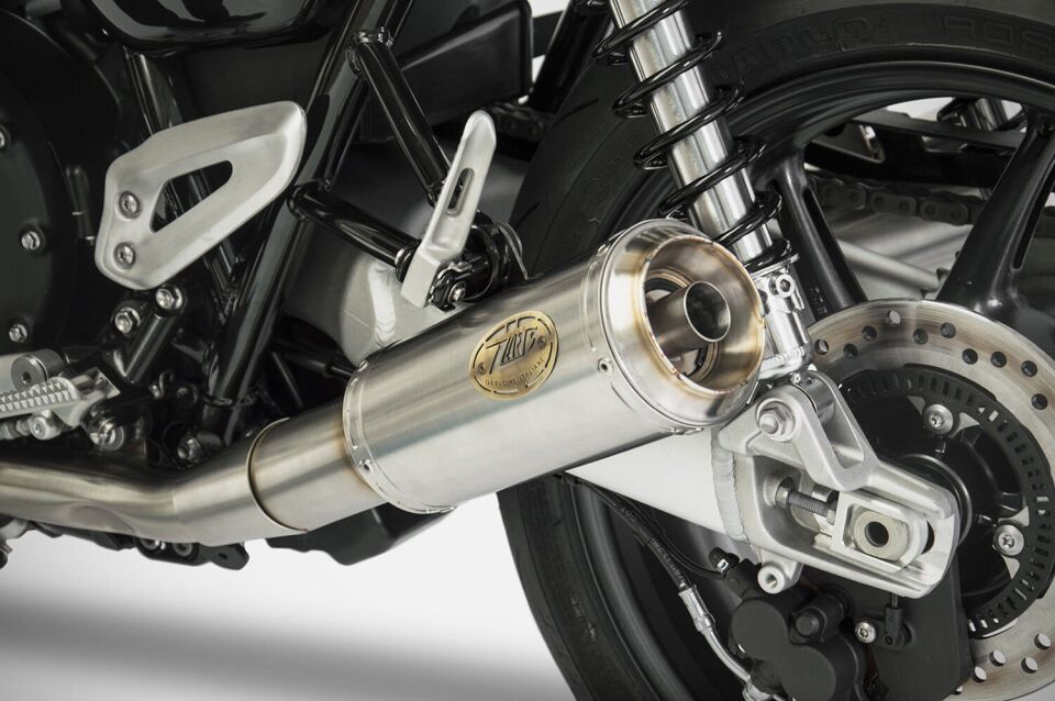 TRIUMPH SPEED TWIN 1200 EGZOZ | ''SP'' SLIP-ONS (21-24)