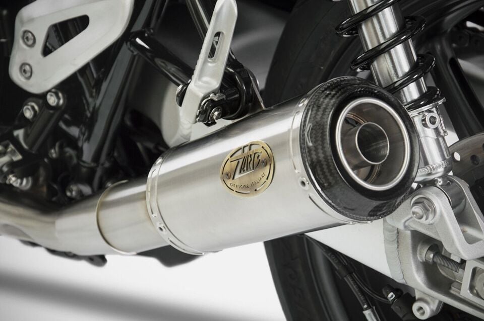 TRIUMPH SPEED TWIN 1200 EGZOZ | ''SP'' SLIP-ONS (21-23)