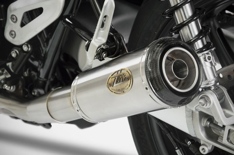 TRIUMPH SPEED TWIN 1200 EGZOZ | ''SP'' SLIP-ONS (21-24)