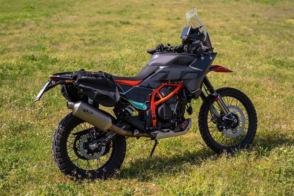 KTM 390 ADV. R/X EGZOZ | SLIP-ON '' DAKAR'' (25-26)