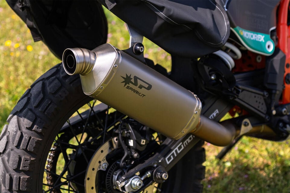 KTM 390 ADV. R/X EGZOZ | SLIP-ON '' DAKAR'' (25-26)