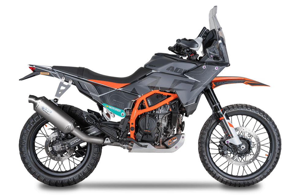 KTM 390 ADV. R/X EGZOZ | SLIP-ON '' DAKAR'' (25-26)