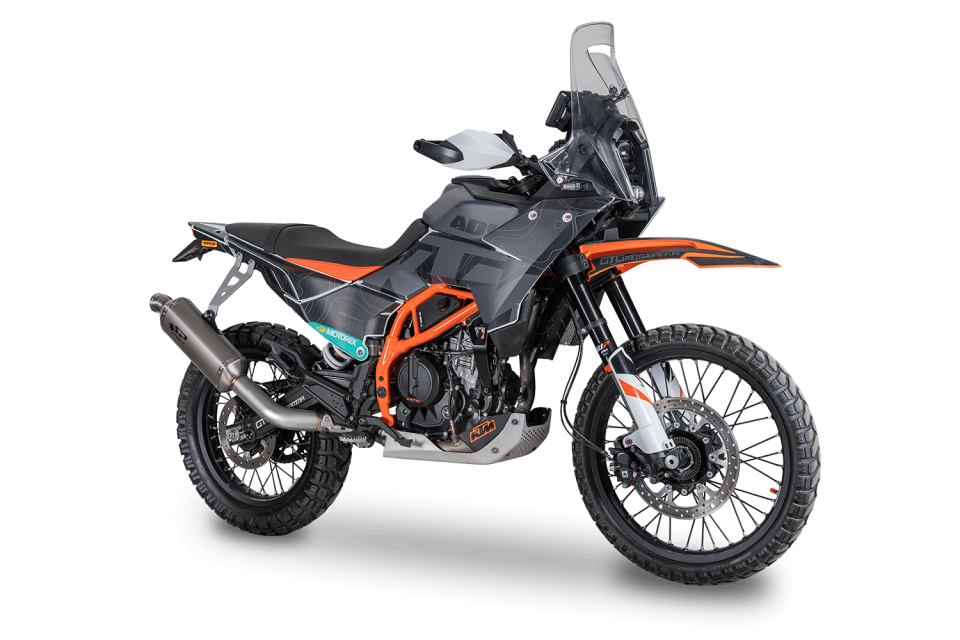 KTM 390 ADV. R/X EGZOZ | SLIP-ON '' DAKAR'' (25-26)