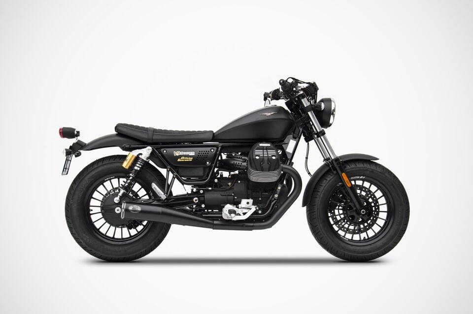 MOTO GUZZI V9 BOBBER/ROAMER EGZOZ | ''SLIM'' SLIP-ONS (16-24)
