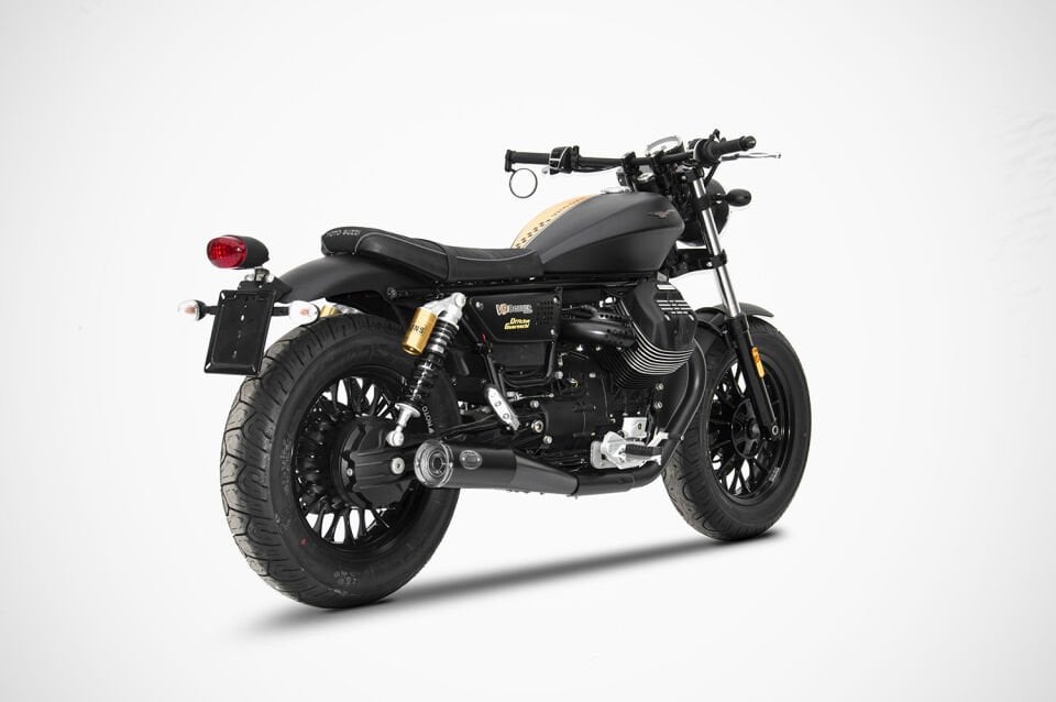 MOTO GUZZI V9 BOBBER/ROAMER EGZOZ | ''SLIM'' SLIP-ONS (16-24)