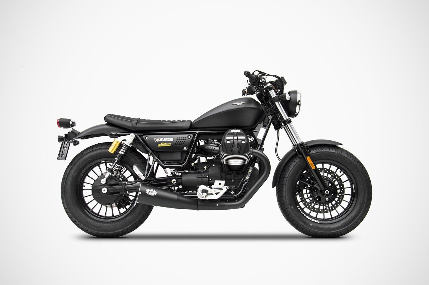 MOTO GUZZI V9 BOBBER/ROAMER EGZOZ | ''BIG'' SLIP-ONS (16-23)