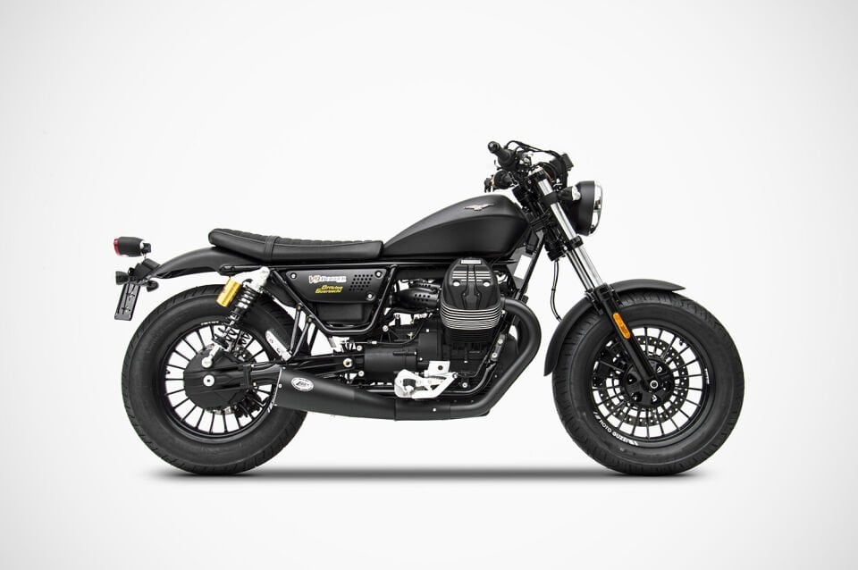 MOTO GUZZI V9 BOBBER/ROAMER EGZOZ | ''BIG'' SLIP-ONS (16-23)