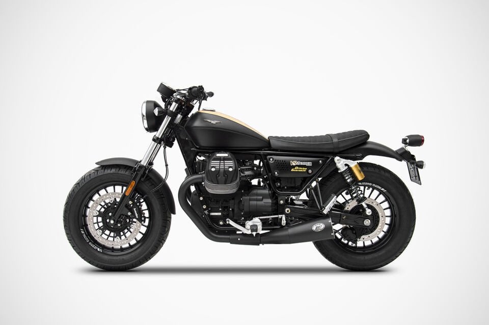 MOTO GUZZI V9 BOBBER/ROAMER EGZOZ | ''BIG'' SLIP-ONS (16-23)