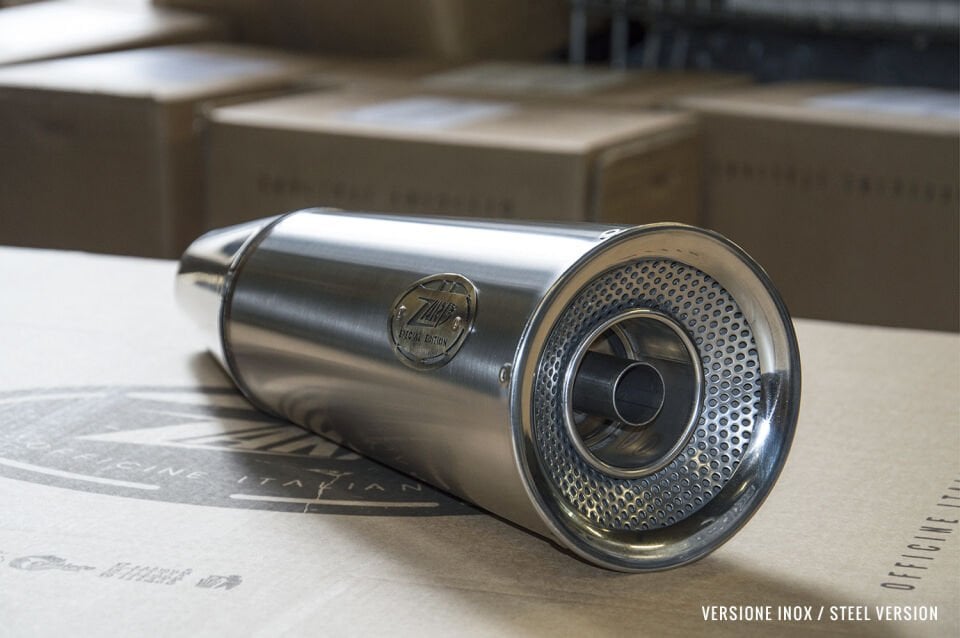 MOTO GUZZI V9 BOBBER/ROAMER EGZOZ | ''BIG'' SLIP-ONS (16-23)