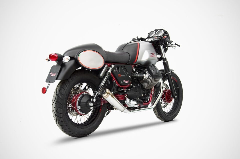 MOTO GUZZI V7 II RACER EGZOZ | ''RACER'' SLIP-ON (15-17)