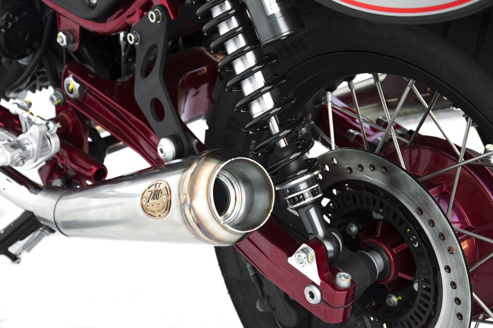 MOTO GUZZI V7 II RACER EGZOZ | ''RACER'' SLIP-ON (15-17)