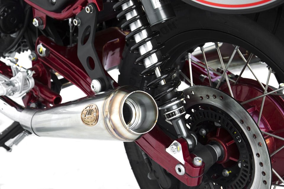 MOTO GUZZI V7 II RACER EGZOZ | ''RACER'' SLIP-ON (15-17)