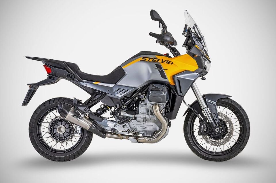 MOTO GUZZI STELVIO EGZOZ | SLIP-ON (24-25)