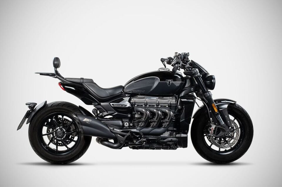 TRIUMPH ROCKET III STORM EGZOZ | SLIP-ON KIT  (24-25)