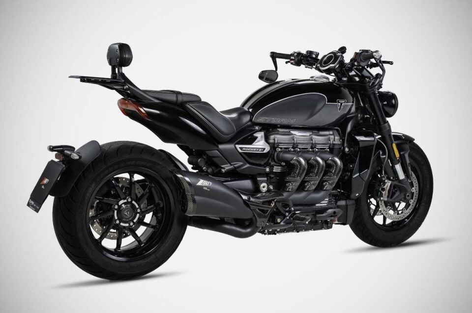 TRIUMPH ROCKET III STORM EGZOZ | SLIP-ON KIT  (24-25)