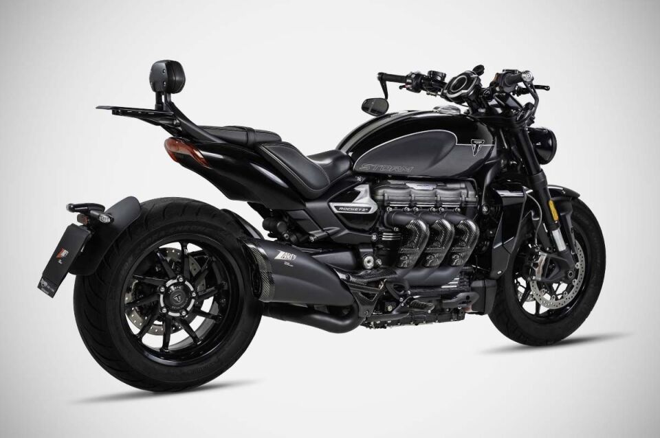 TRIUMPH ROCKET III STORM EGZOZ | SLIP-ON KIT  (24-26)