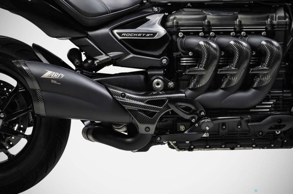 TRIUMPH ROCKET III STORM EGZOZ | SLIP-ON KIT  (24-25)