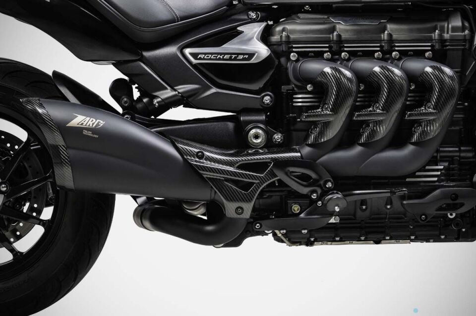 TRIUMPH ROCKET III STORM EGZOZ | SLIP-ON KIT  (24-26)